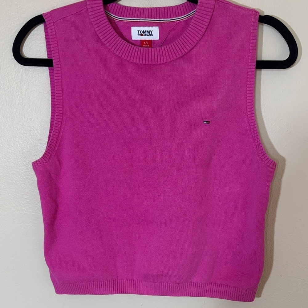 Tommy Hilfiger Pink Sleeveless Top